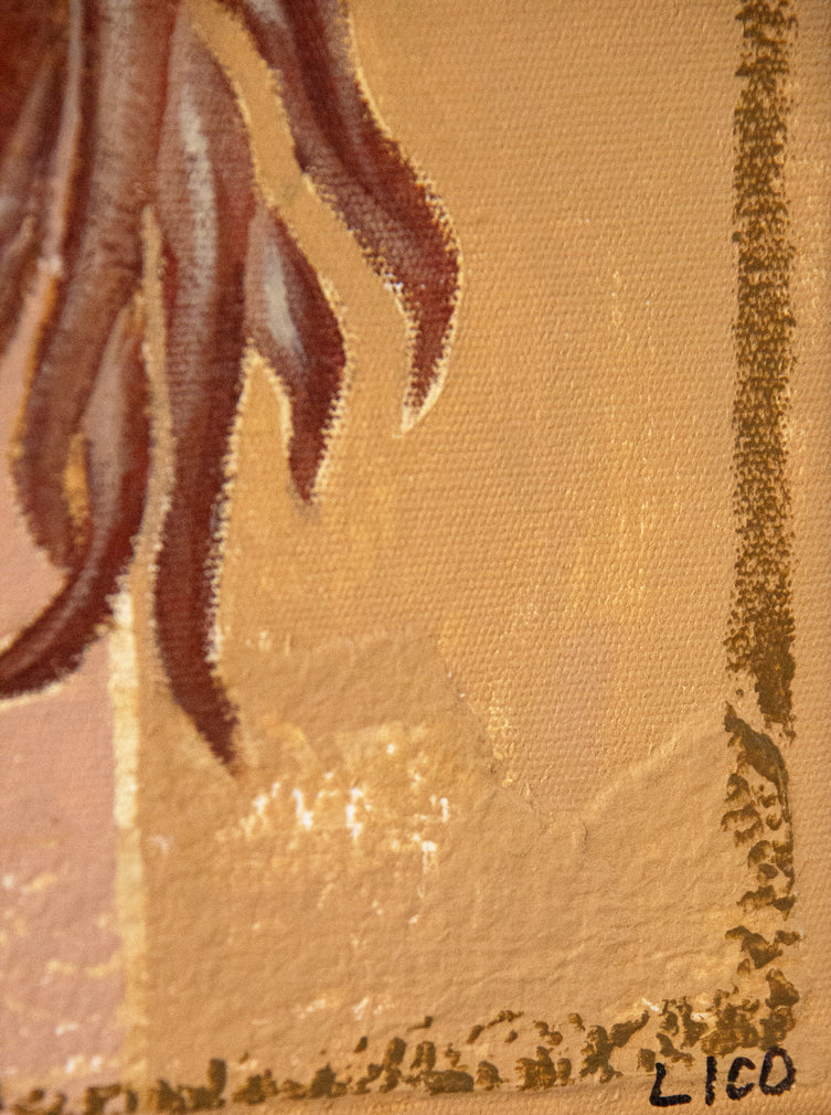 Chillies fine art print by Marissa Lico. texture details