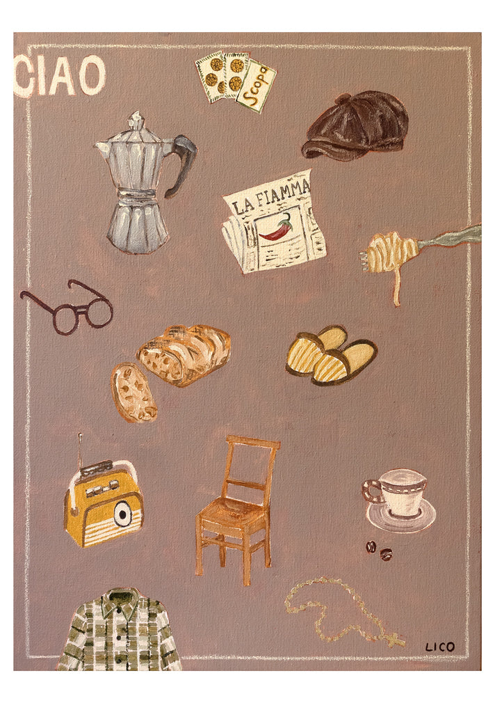 Ciao Nonno fine art print by Marissa Lico