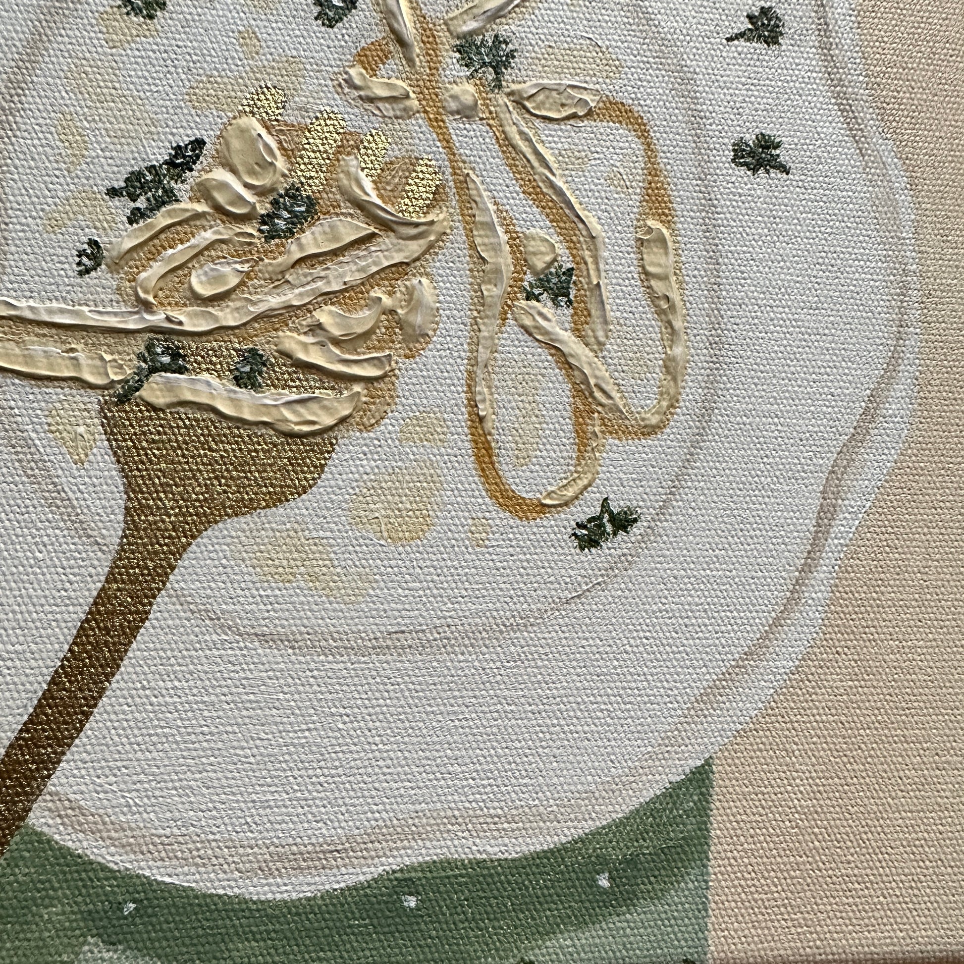 Domenica original painting by Marissa Lico. Pasta painting.