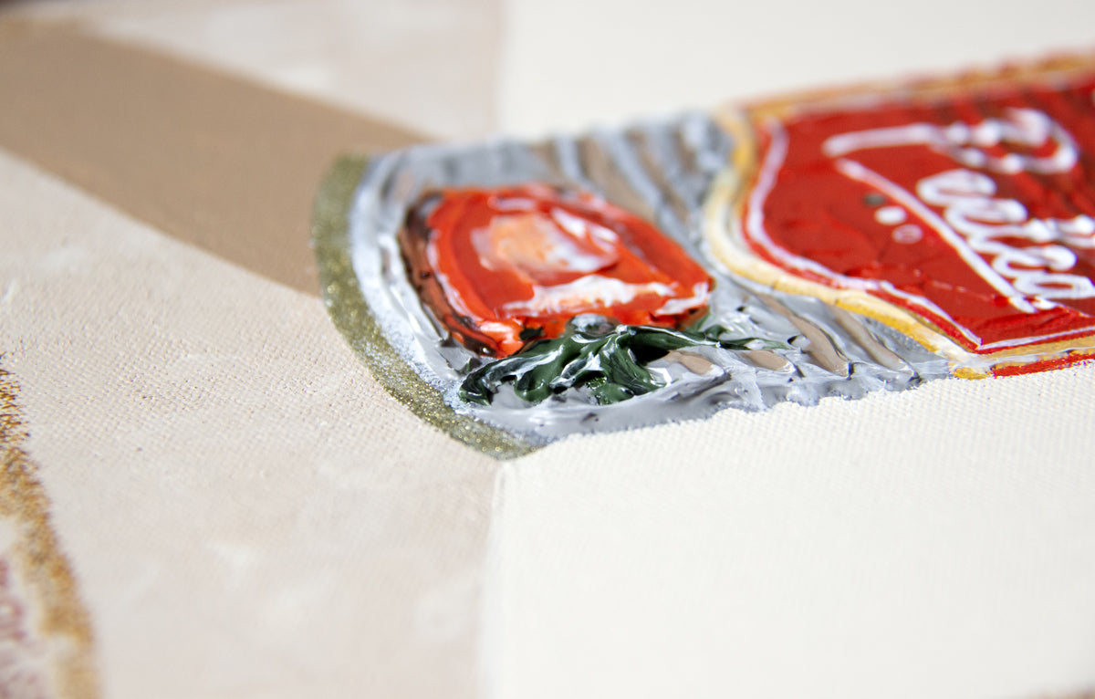 Mutti fine art print by Marissa Lico, close up of texture.