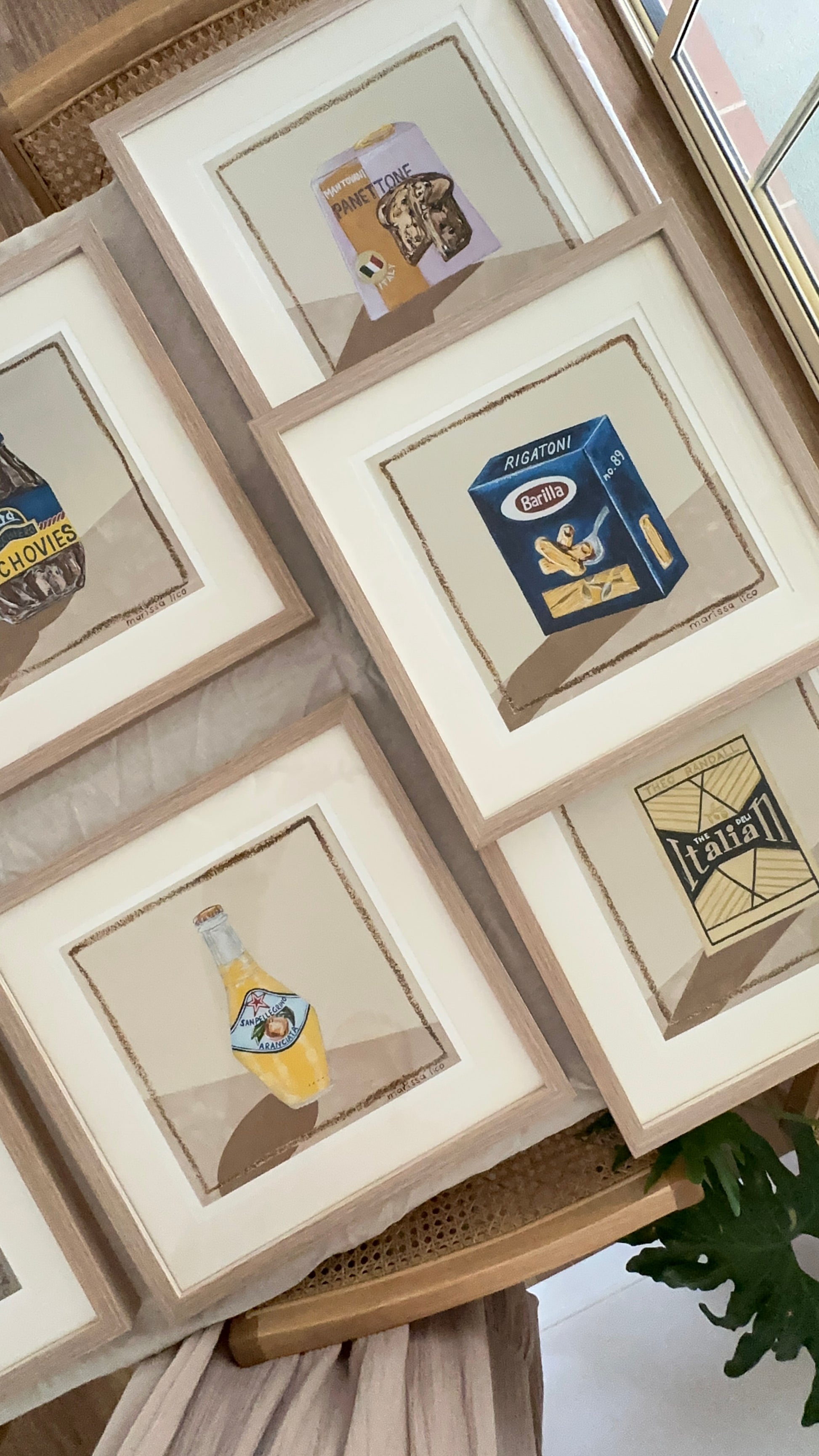 Panettone fine art print in frame by Marissa Lico