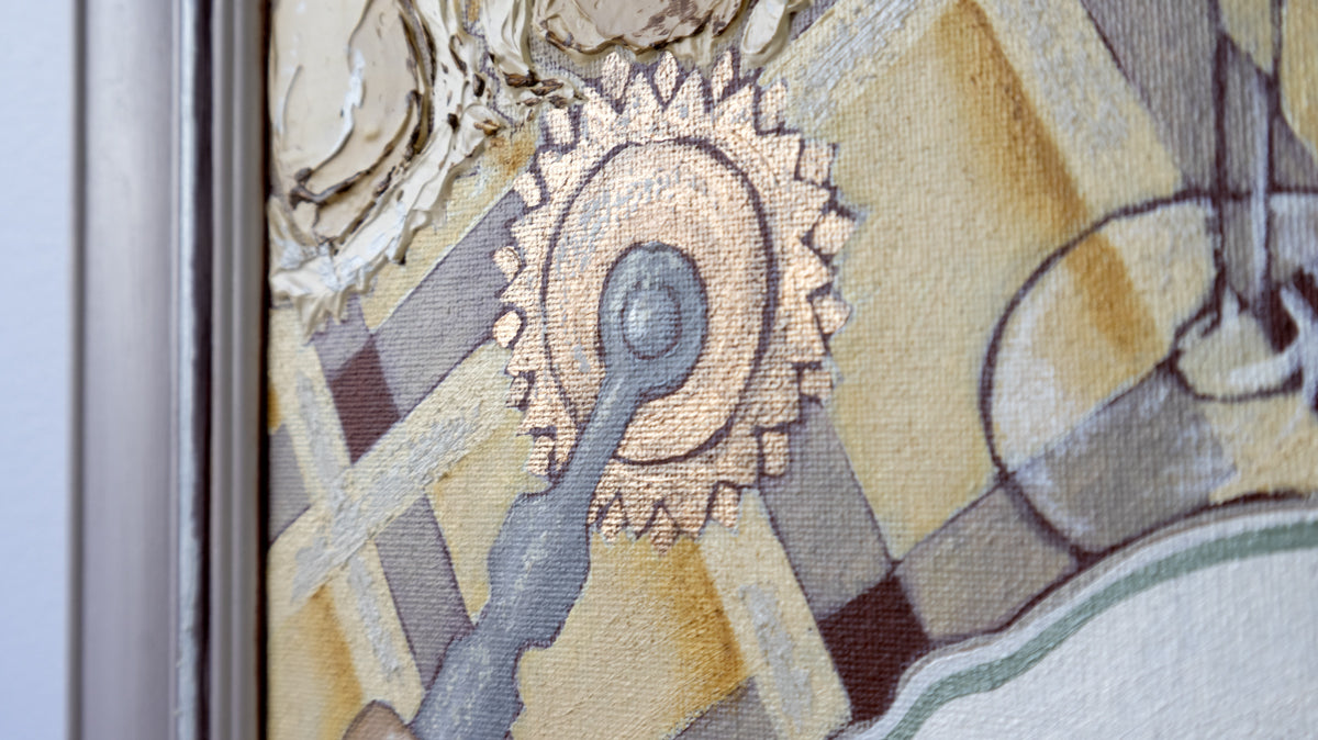 Ravioli for one Italian original painting by Marissa Lico