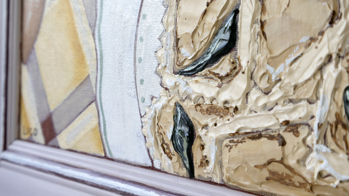 Ravioli for one original painting of pasta by Marissa Lico