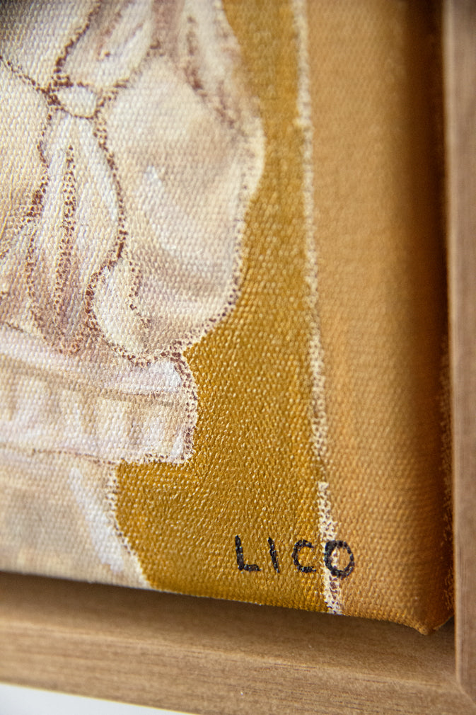 Roman Sculpture original painting by Marissa Lico