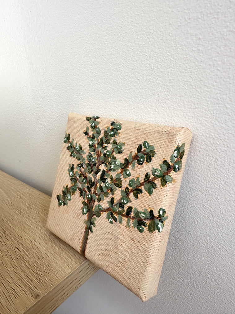 Ulivo original texture painting of olive tree by Marissa Lico.