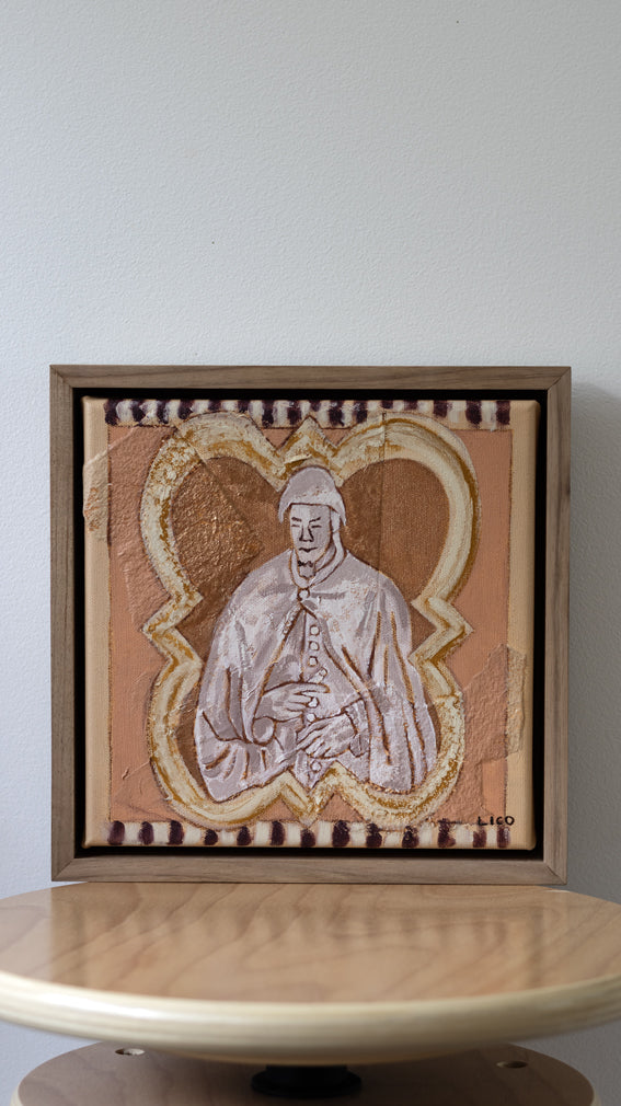 Andrea Sculpture Framed painting by artist Marissa Lico