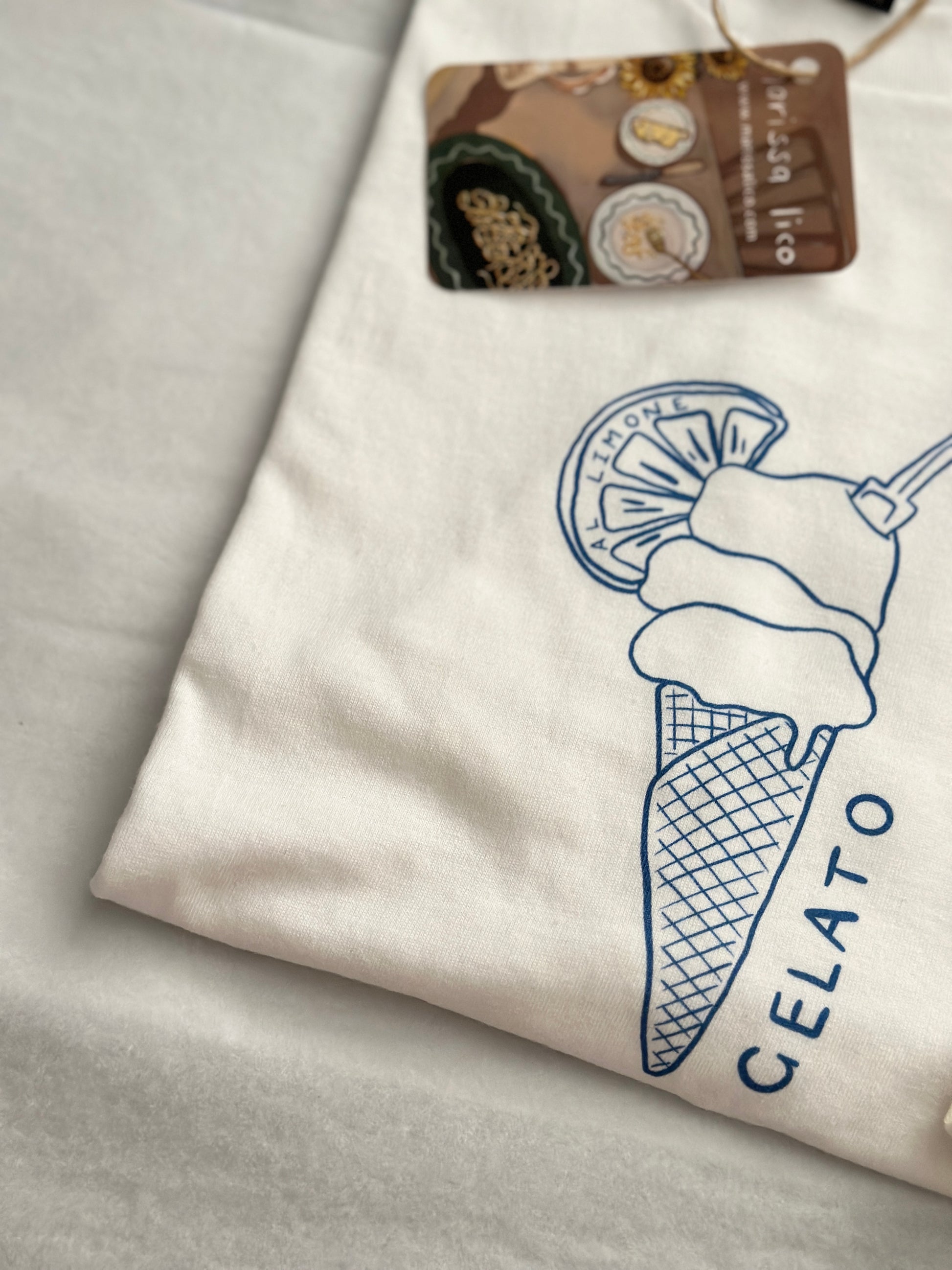 Gelato T-shirt by Marissa Lico