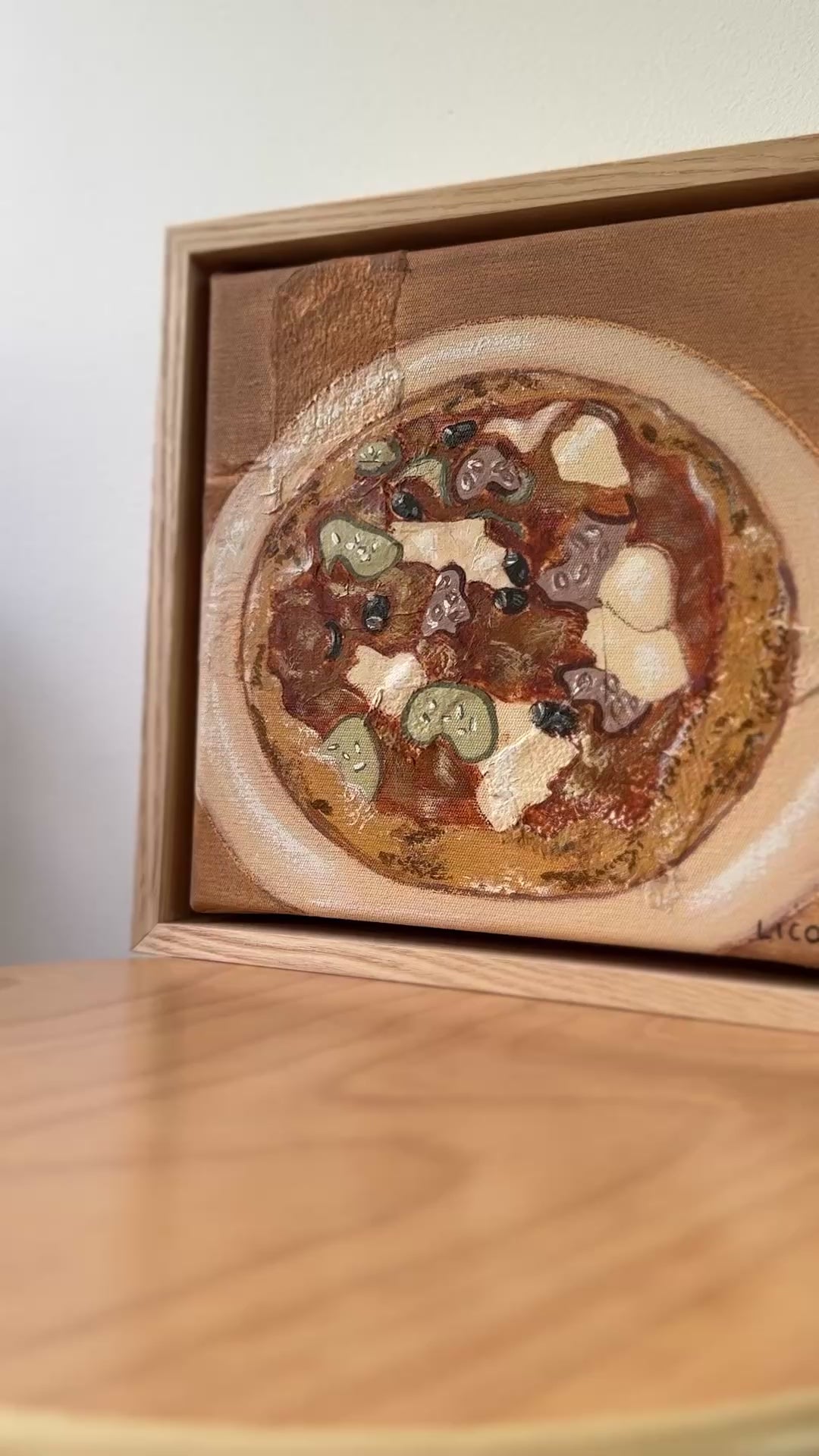 When In Italy original painting by Marissa Lico video of details