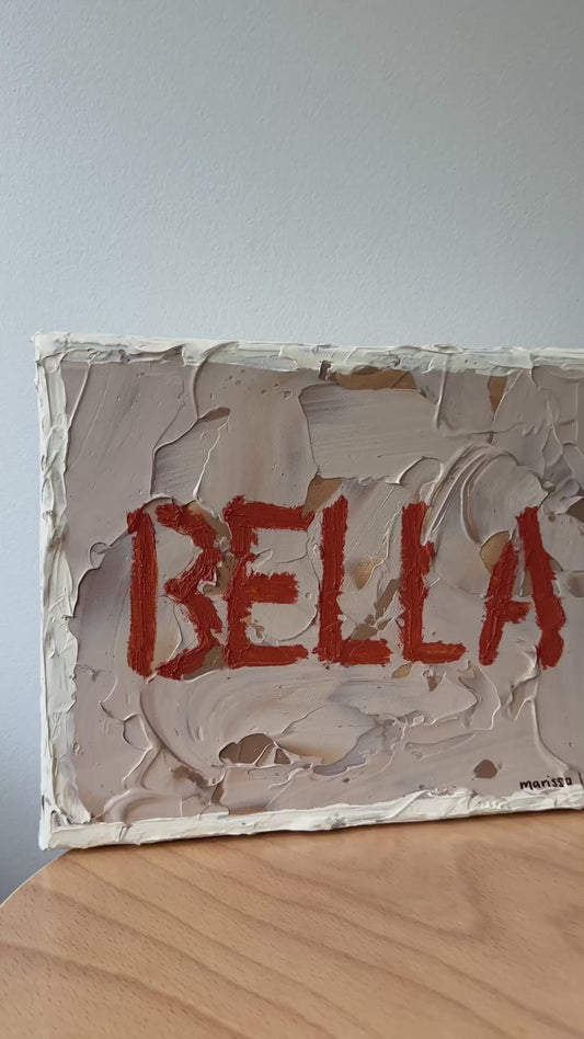 Bella original painting by Marissa Lico