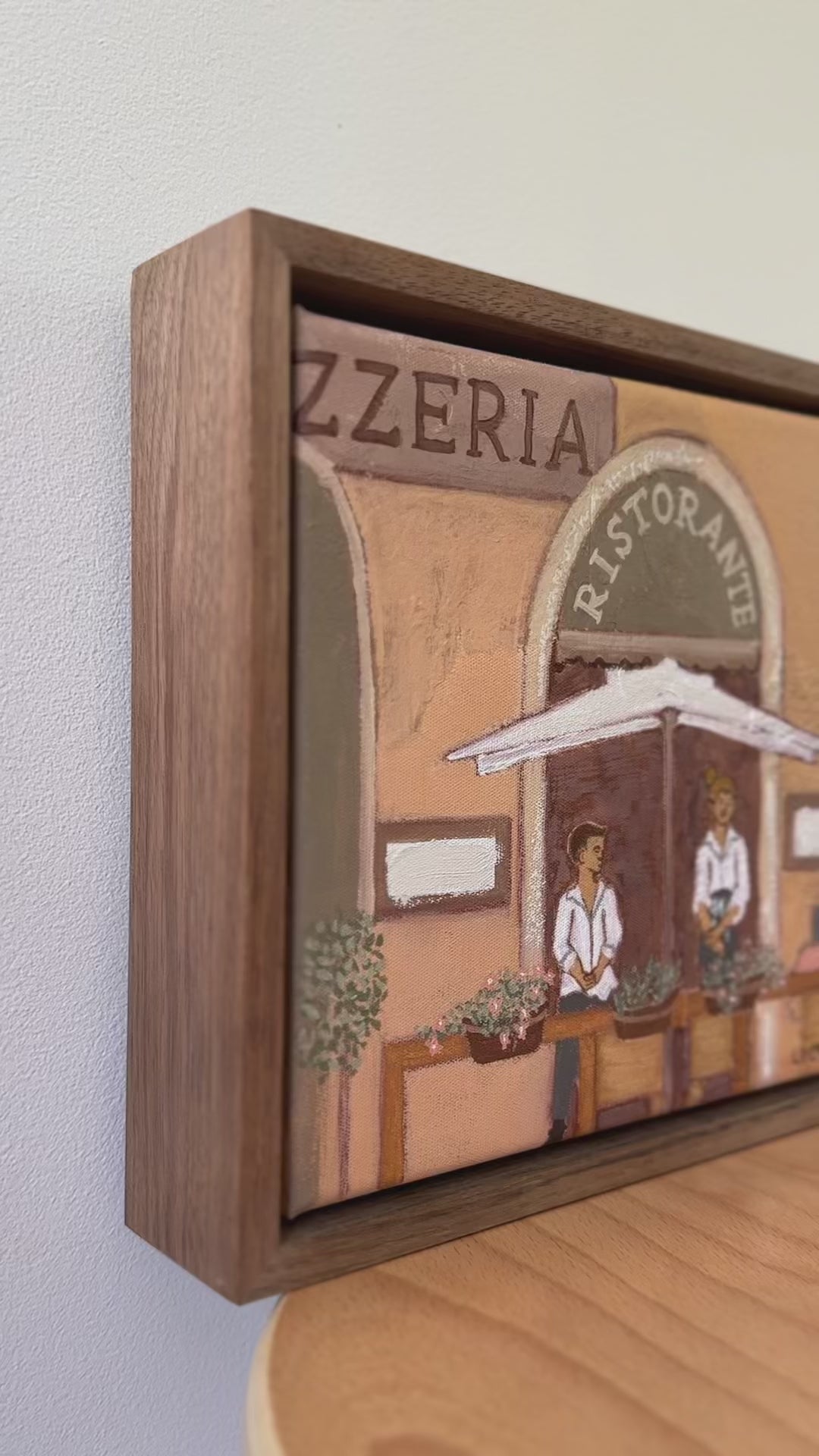 Pizzeria by Marissa Lico video of texture details.