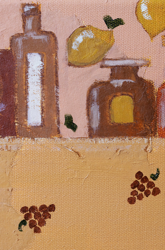 Pasta at Nonnas art print by Marissa Lico italian preserves