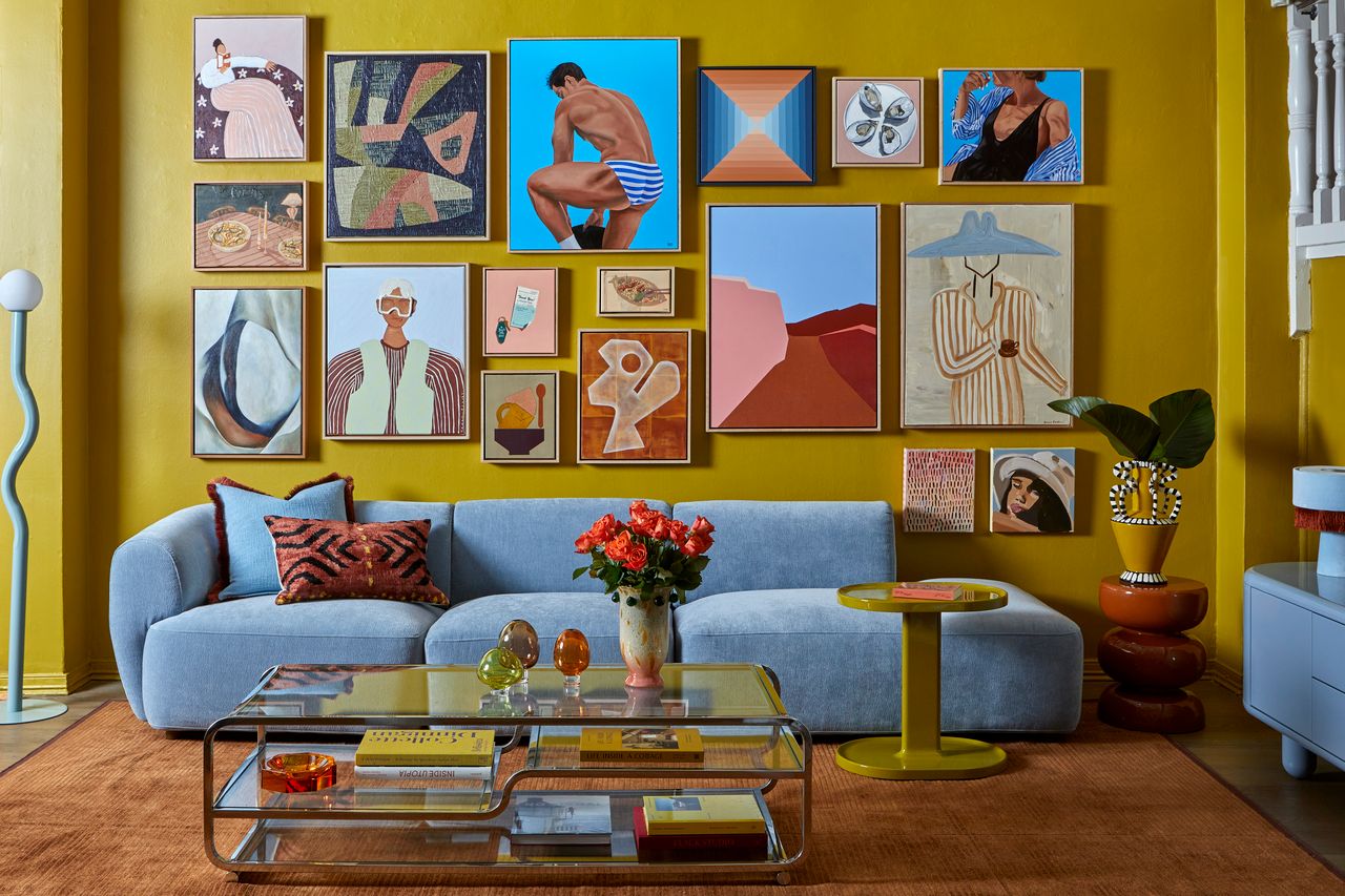 Marissa Lico artworks showing at Fenton & Fenton Showroom, Melbourne.
