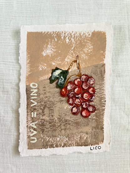 Uva equals vino by Marissa Lico