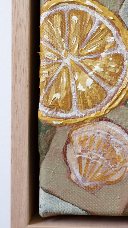 pasta by the sea original painting by marissa lico Amalfi coast