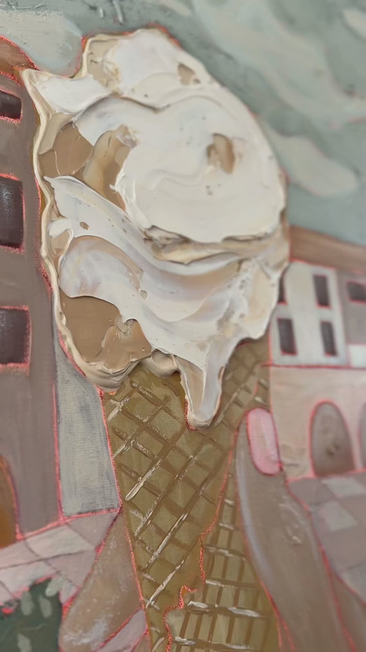 Gelati in Chianti - Original Painting by Marissa Lico