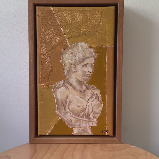 Roman Sculpture original artwork by Marissa Lico
