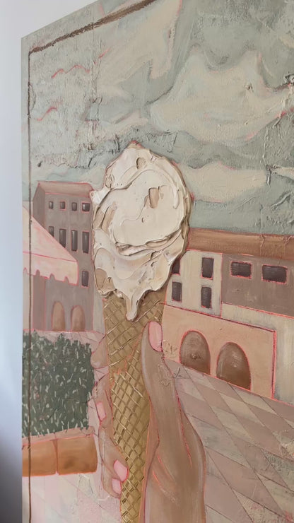 Gelati in Chianti - Original Painting by Marissa Lico