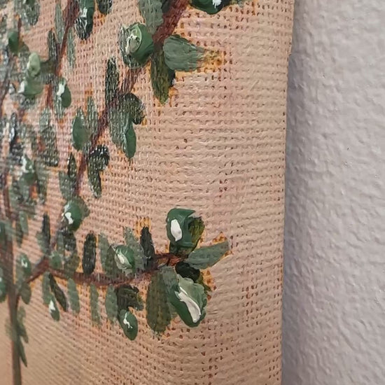 Ulivo original painting of olive tree by Marissa Lico. Video content