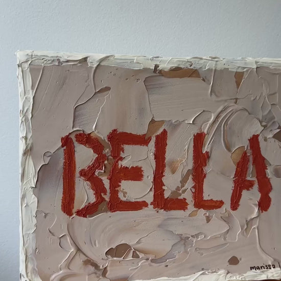 Bella original painting by Marissa Lico