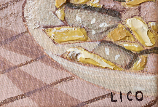 Pasta di Casa art print by Marissa Lico, penne pasta