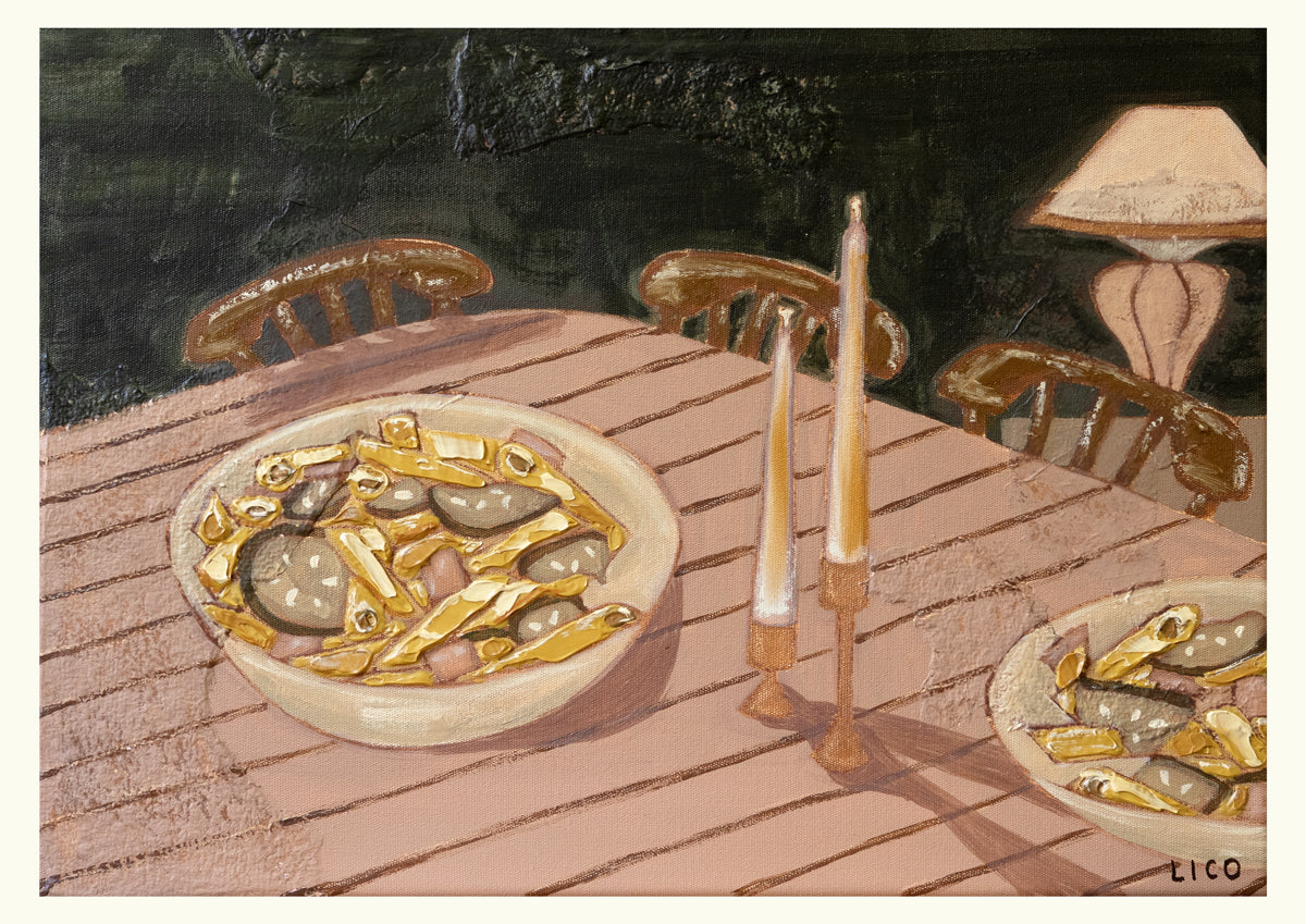 Pasta di Casa art print by Marissa Lico